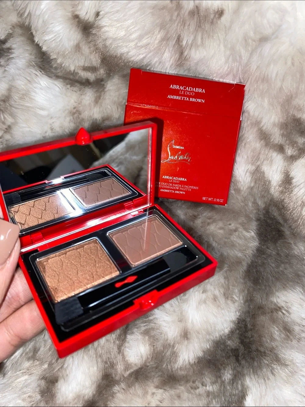 Christian Louboutin Abracadabra Eye Duo in Brown and Bronze